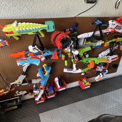 Nerf Guns With Wall