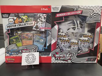 White Flare Binder & Unova Poster Collection