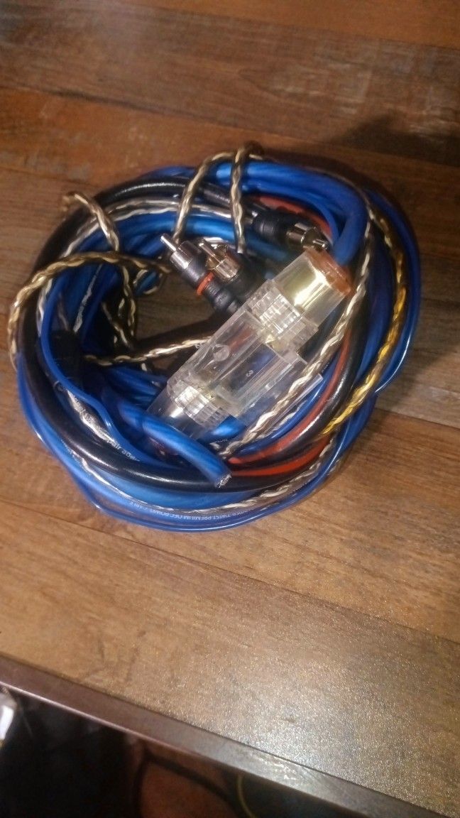 Car Sub To Amp Wires