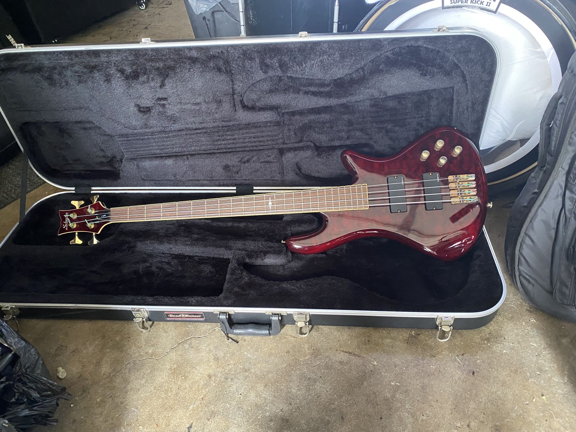 Electric Bass Guitar 4 String Flat Wound