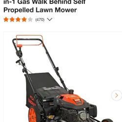 6 Speed Self-Propelled Lawn Mower 