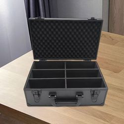 255】LeeQinersw Trading Card Box Lockable Portable Waterproof Carrying Case for Gathering Sports 380x270x140mm