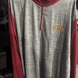 USC Long Sleeve 1/4 Zip Men’s 2XL (new)