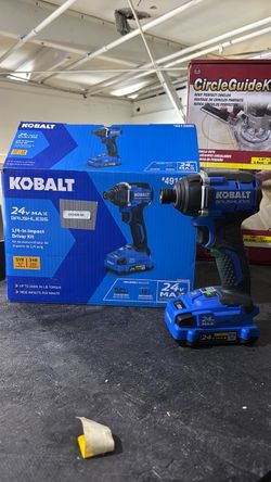Kobalt 24V Max Brushless 1/4-in Impact Driver Kit