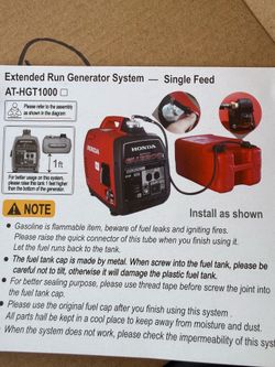 Extended run generator system
