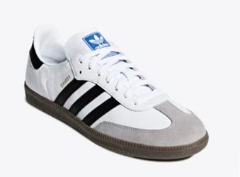 New adidas Samba OG B75806 Cloud White Black Gum Men’s 7.5