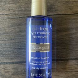 NEW!! Neutrogena Oil-Free Eye Makeup Remover 3.8oz