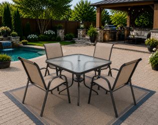 new in box patio table set