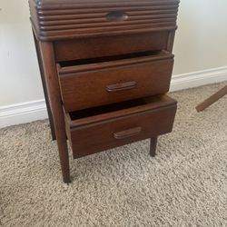 Vintage 1930s sewing Cabnet