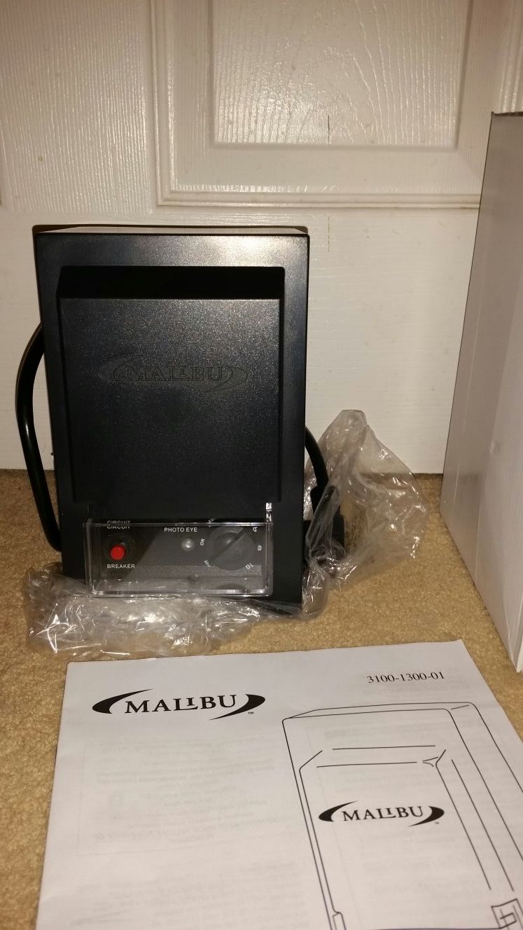 New in box Malibu low voltage transformer