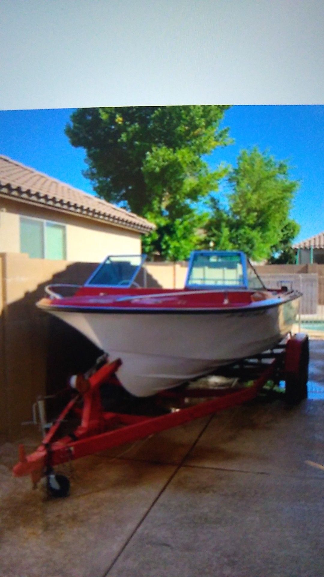 1974 Enterprise boat with trailer including