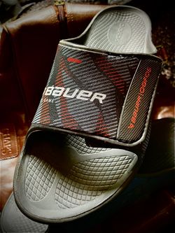 BAUER OOFOS SPORT FLEX SLIDE SANDALS
