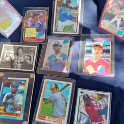 ROOKIE SET ....... KEN,JORDAN,...82 Cal Rip Traded Signature... BIG BO.RANDY J ..JUAN G.