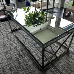 Chrome Mirror Coffee Table