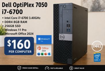 Dell fast i7 desktop
