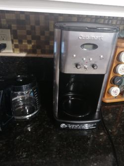 Like new Cuisinart coffee maker model number DC 12000 RETAIL PRICE $91 AMAZON