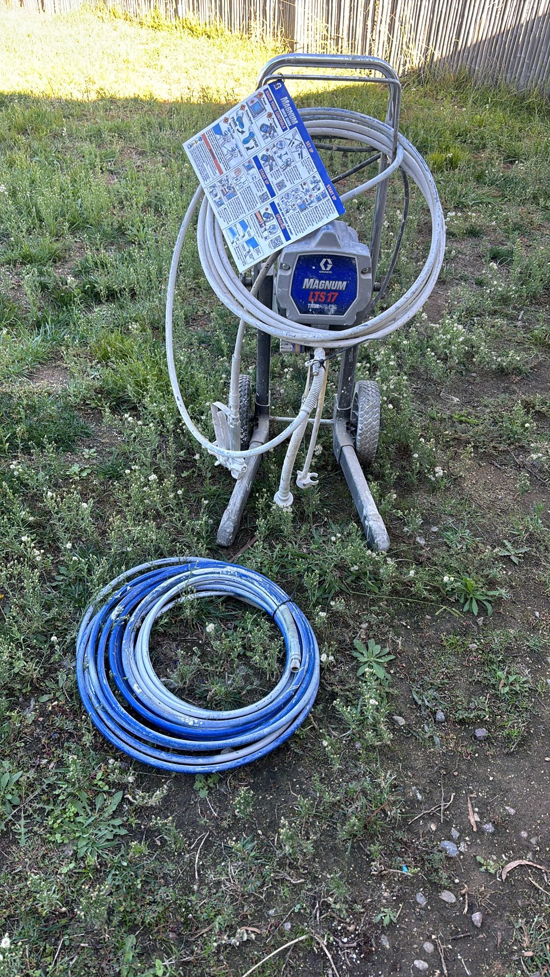 Graco Magnum Lts 17 True Airless Paint Sprayer