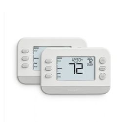 Honeywell Home X2P Thermostat Programmable Total Flex 1 Heat/1 Cool 2-Pack