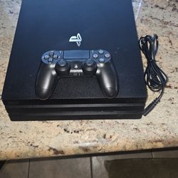 Ps4 Pro With One Control 1000gb