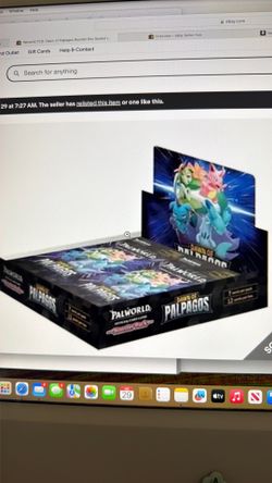 Palworld TCG Dawn of Palpagos booster box sealed
