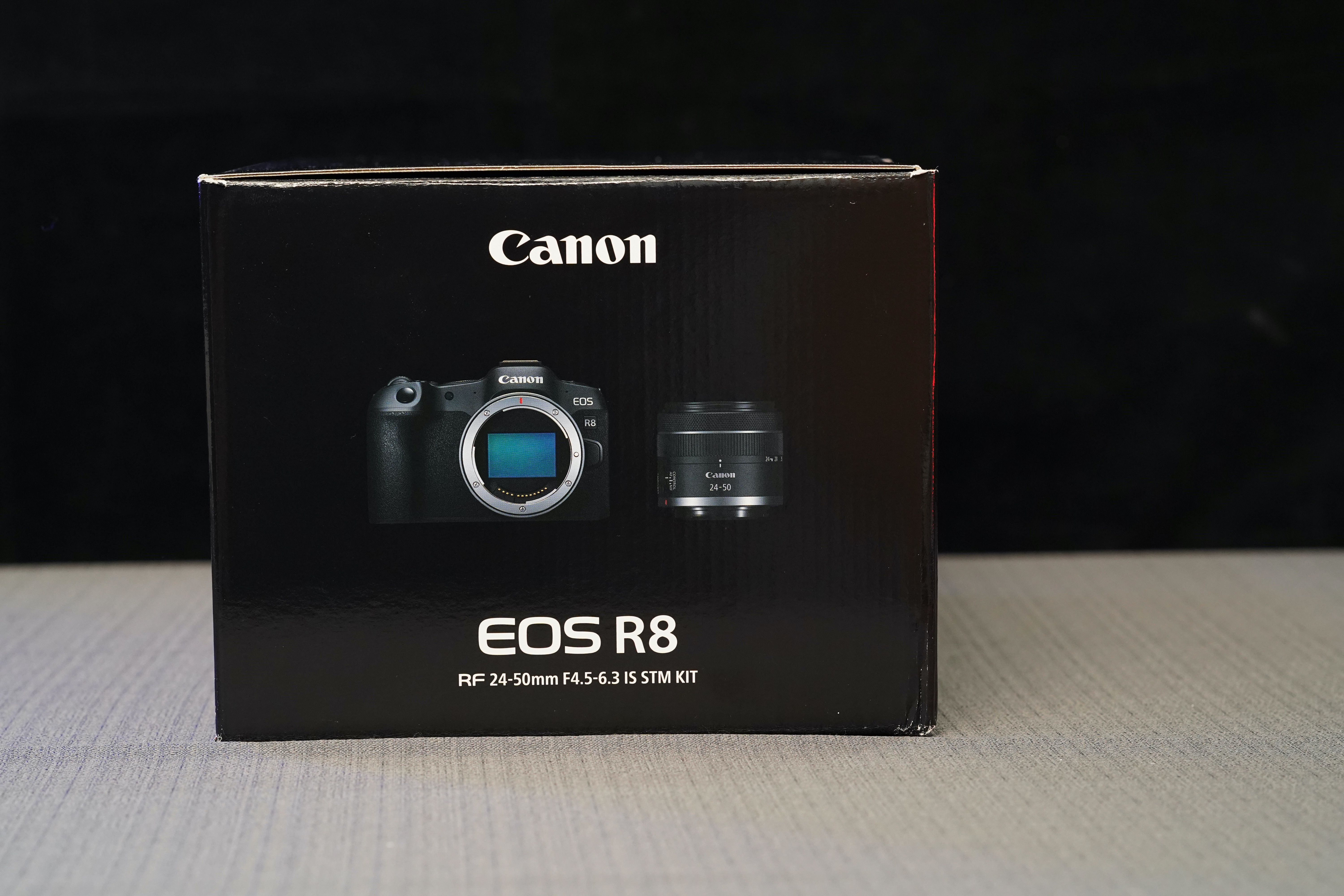 Canon EOS R8 Mirrorless Camera with RF 24-50mm f/4.5-6.3 IS STM Lens