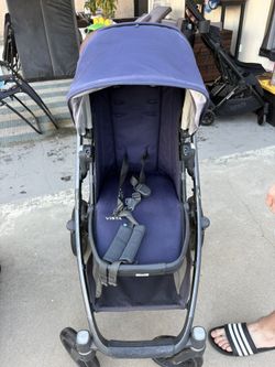 Uppa Baby Vista Stroller W/ Toddler Seat + Bassinet