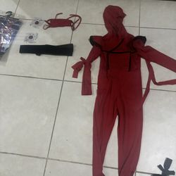 Stealth ninja kids medium Halloween costume