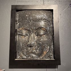Buddha Glass Wall Art 