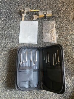 Padlock pick set