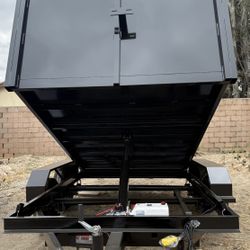 New 8x4x12 Hydraulic Utility Dump Trailer 🔥