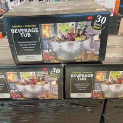 Stainless Steel Beverage Tub