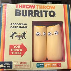 Throw throw burrito game