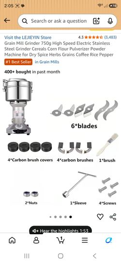 High speed multi functional mill / Grinder  brand new