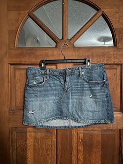 Denim skirt