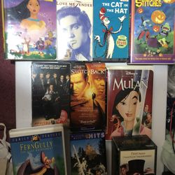 VHS Lot 12 VHS