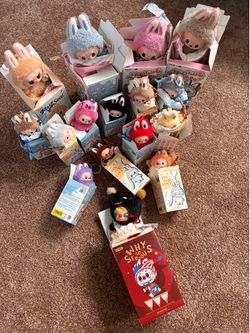 Lot of Labubus and one why so serious collection