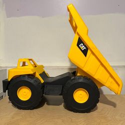 Toy dirt truck CAT