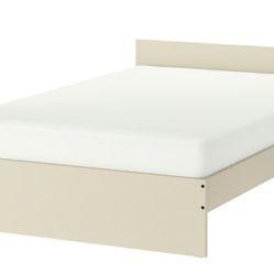 Wooden Bed Frame With Slates