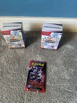 Pokemon Prismatic evolutions booster bundles