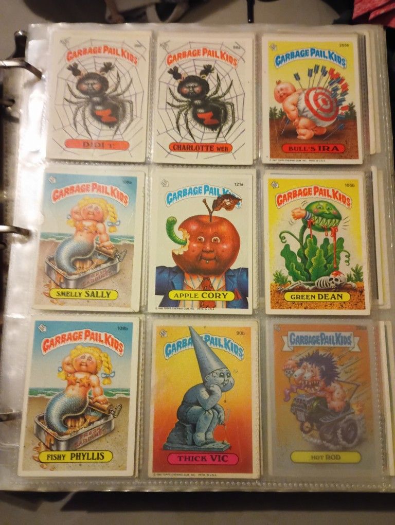 Garbage Pail Kids Cards 1986