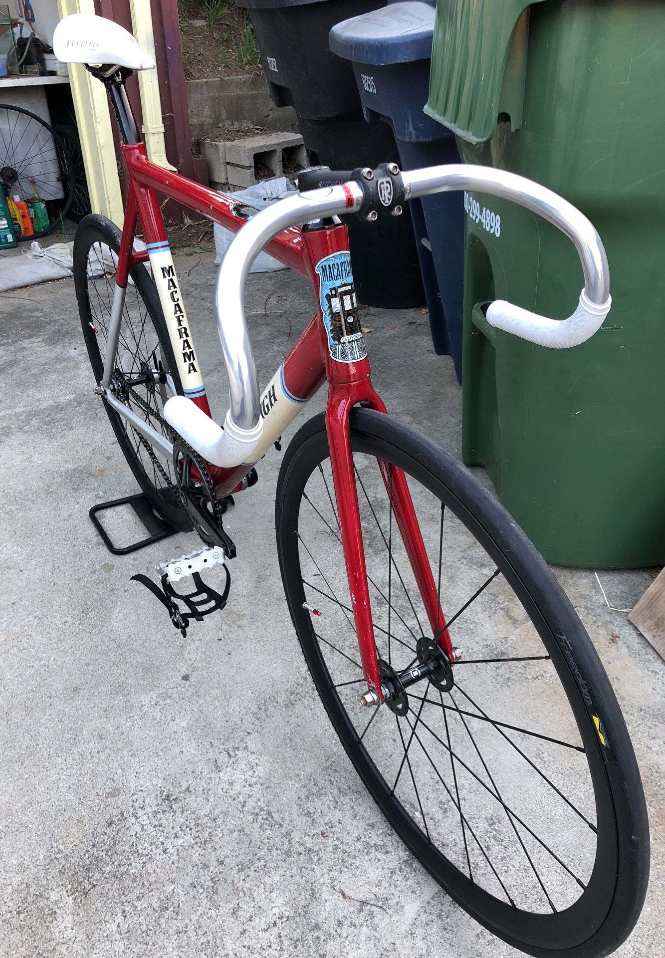 Raleigh rush hour pro ( Macaframa ) 55cm fixed gear