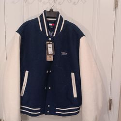 “NWT Tommy Jeans Varsity Jacket – Size XL – $249 Retail”
