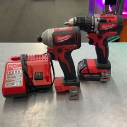 Milwaukee Impact/drill Driver Set