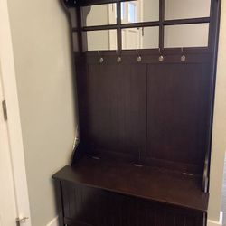 Hall Tree Storage Bench