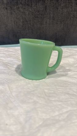Jadeite Fire King Mugs D Handle