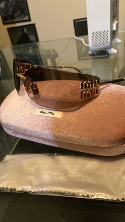 Miu Miu authentic new rimless sunglasses