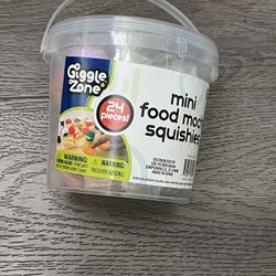 Mini Food Mochi Squishies Bucket