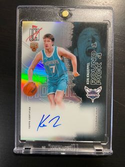 Kon Knueppel Signature Class Chrome Auto Basketball Card