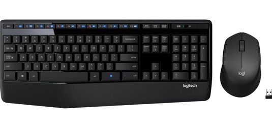 Logitech MK345 Wireless Keyboard and Mouse Combo with Palm Rest