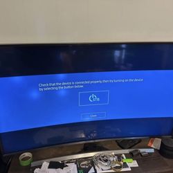 55” Samsung Curved Smart TV